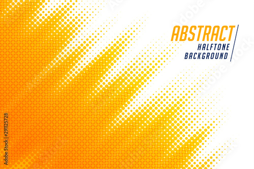 Fotografía abstract; bright yellow diagonal halftone background design
