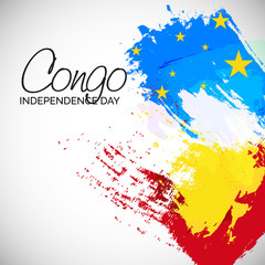 Sticker - Congo Independence Day.