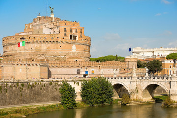 Wall Mural - Castle Sant Angelo, Rome, Italy