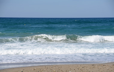 Poster - Sandstrand auf Kreta