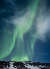 Wall Mural - Northern lights aurora borealis
