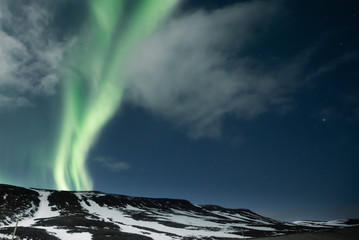 Wall Mural - Northern lights aurora borealis