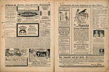 Newspaper Page Retro Advertising Vintage Magazine