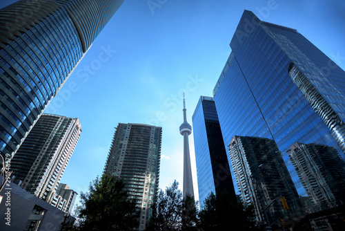 Toronto city skyline, Ontario, Canada Canvas Print