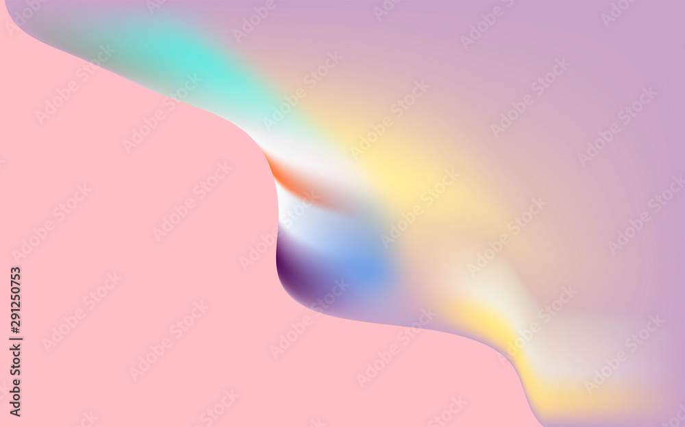 abstract gradient background: multicolor - obrazy, fototapety, plakaty 