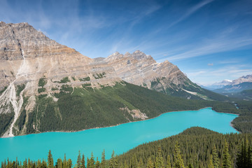 Sticker - Beautiful Peyto Lake, Banff National Park, Alberta, Canada