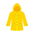 Yellow raincoat waterproof clothes