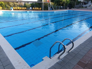 swimming pool with stair