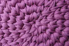 Pink Knitting Yarn Circle Texture