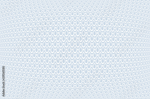 Convex blue and white pattern and texture. 3D background.