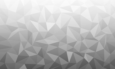 Poster - Metallic texture low poly metal background geometric mosaic Ai EPS