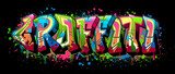Fototapeta Fototapety dla młodzieży do pokoju - Graffiti - black