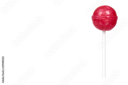 Color lollipop, bright cool candy. Isolated background Tableau sur Toile
