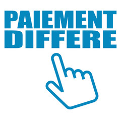 Wall Mural - Logo paiement différé.