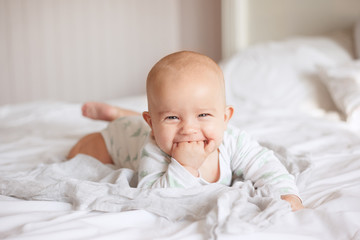 joyful baby boy