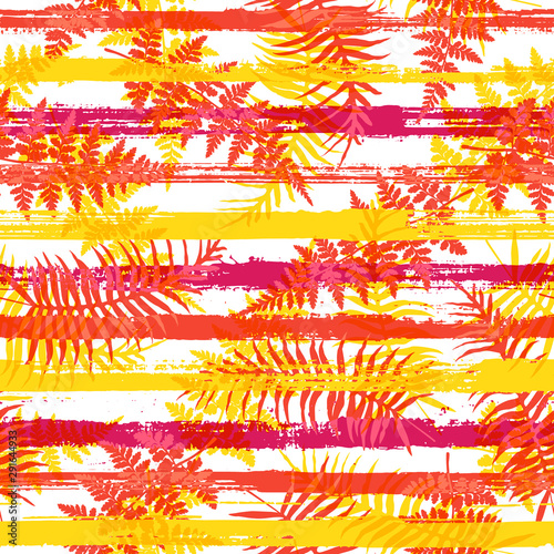 Cute new zealand fern frond and bracken grass