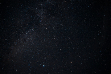 star sky long exposure night space landscape photography