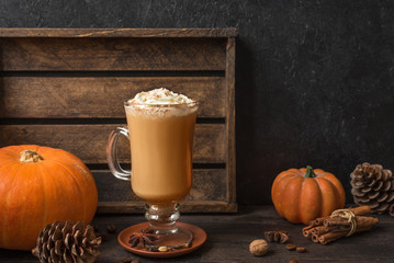 Canvas Print - Pumpkin Spice Latte