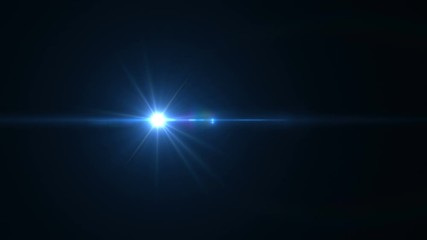 Wall Mural - flare light transition alpha video