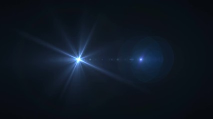 Wall Mural - flashing light transition alpha