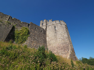 Sticker - Chepstow Castle ruins in Chepstow