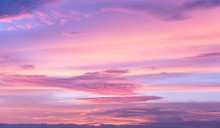  Pink Sky Cover,Natural Sky Image,sky Movement , Fresh Mood, Sky Picture
