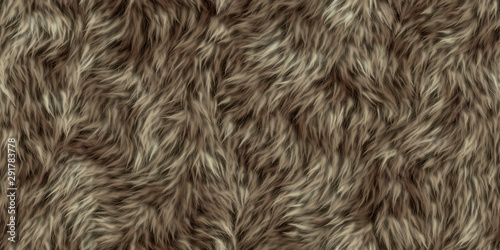 seamless texture of fur Tableau sur Toile