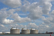 Liquefied Natural Gas (LNG) storage terminal in Rotterdam