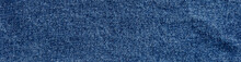 Texture Of Blue Jeans Fabric