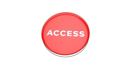 Poster - pushing big red button with word Access.
