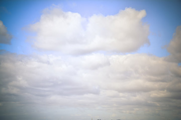 Wall Mural - clouds in the sky
