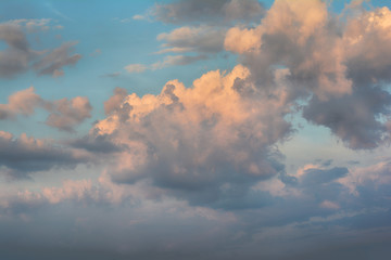 Wall Mural - sky with clouds