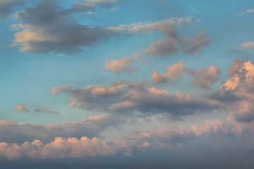 Wall Mural - sky with clouds