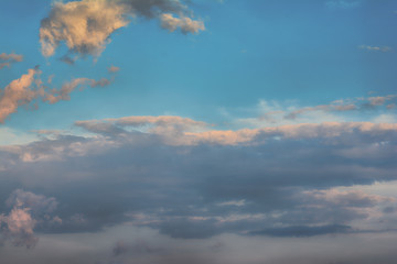 Wall Mural - sky with clouds
