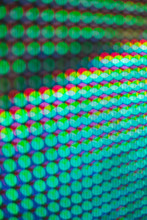Wall Of Abstract Colorful Lights