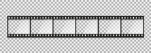 Six Frames Of Classical 35 Mm Film Strip.