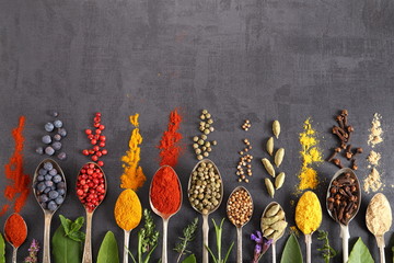 Sticker - Spices and herbs.