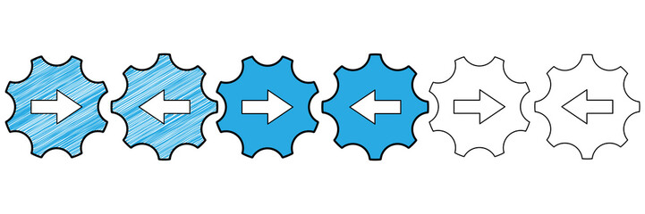 Poster - System API icon design vector with texture. editable outline for other style