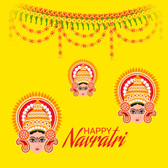 Canvas Print - Happyn Navratri