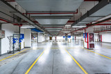 Fototapeta  - underground parking lot