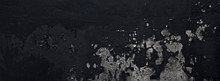 Old Black Paint Texture Peeling Off The Concrete Wall For Dark Theme Banner Background