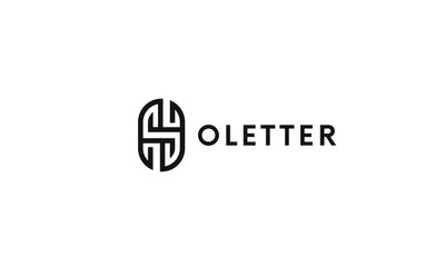 Aufkleber - Modern O letter logo icon sign vector design.