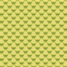Green Weave Texture And Background Vector