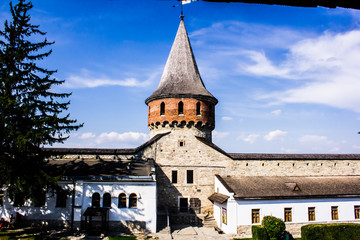 Kamyanets-Podilsky / Ukraine / June 24, 2018 Kamenets-Podilsky fortress is a fortress in the city of Kamyanets-Podilsky