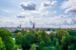 Old town Berlin Spandau panoramic view