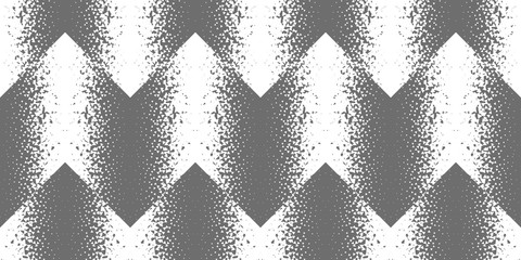 Poster - abstract seamless pattern. optical illusion of the movement of geometric shapes.