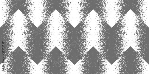 Abstract seamless pattern. Optical illusion of the movement of geometric shapes.