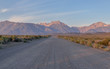 scenic view of eastern Sierra Nevada mountains at sunrise from Whitmore Tubs road (Mono County, California)