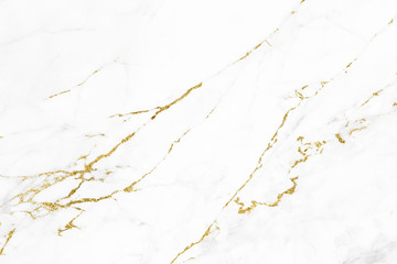 Wall Mural - White gold marble texture pattern background with high resolution design for cover book or brochure, poster, wallpaper background or realistic business