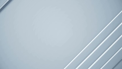 Poster - 3d rendering abstract background. Geometric pattern with diagonal lines. Clean corporate texture for business presentation. Blinds effect animation with seamless loop.